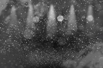 pink fantastic sparkling glitter lights defocused stage spotlights bokeh abstract background with sparks fly, festival mockup texture with blank space for your content