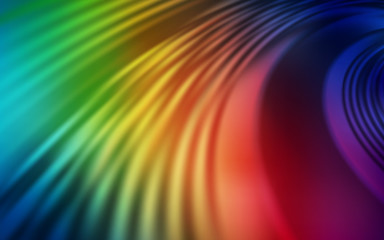 Obraz premium Dark Multicolor vector background with wry lines. Brand new colorful illustration in simple style. Elegant pattern for a brand book.