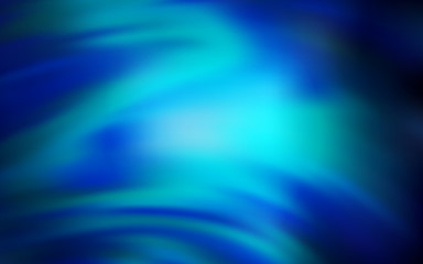 Dark BLUE vector abstract bright texture. A completely new colored illustration in blur style. New way of your design.