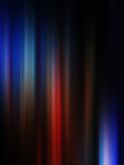 Creative design made with motion blurred neon lights