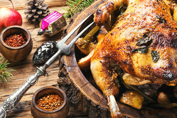 Baked turkey or chicken