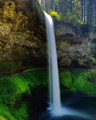 South hill falls in Silver falls state park, Oregon, USA