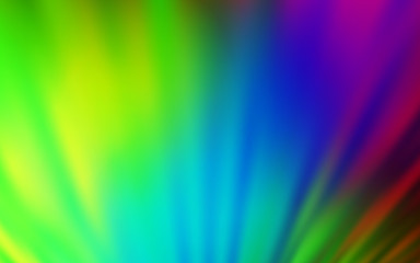 Obraz premium Dark Multicolor vector layout with flat lines. Lines on blurred abstract background with gradient. Smart design for your business advert.