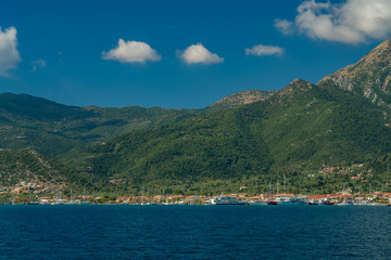 Fototapeta premium View of Nidri in Lefkas
