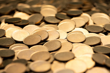 たくさんの金貨