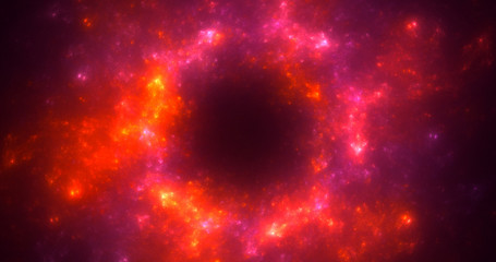 3D rendering abstract fantasy light fractal background