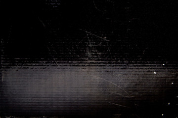 Abstract dust and horizontal lines on a black background