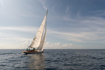 Obraz na płótnie Canvas Classic yacht