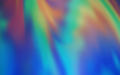 Dark BLUE vector blurred bright template. A completely new colored illustration in blur style. New style design for your brand book.