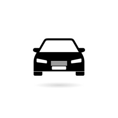 Car icon isolated on white background