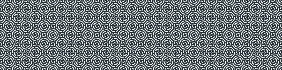 Truchet Motif Pattern Generative Tile Art background illustration