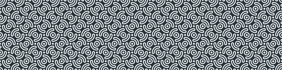 Truchet Motif Pattern Generative Tile Art background illustration
