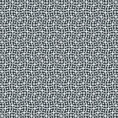 Fototapeta na wymiar Truchet Motif Pattern Generative Tile Art background illustration