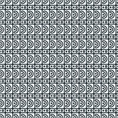 Truchet Motif Pattern Generative Tile Art background illustration