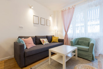 Interior of a modern living room