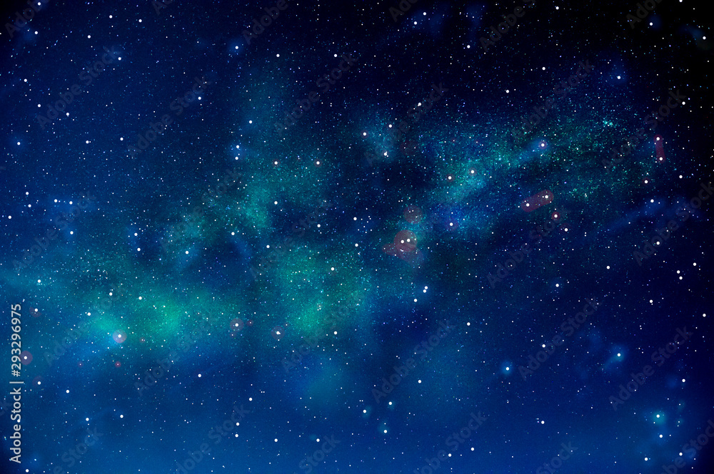 Wall mural stars in the sky abstract galaxy starry night sky background