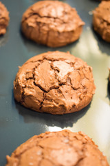 Chocolate Brownie Cookies Fresh Homemade