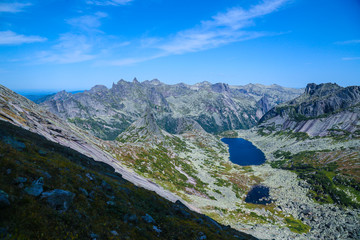 lake in the mountains