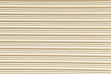 ベージュ色のシャッター扉