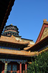 An ancient temple in China