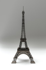 Fototapeta na wymiar Tour Eiffel isolated on white background