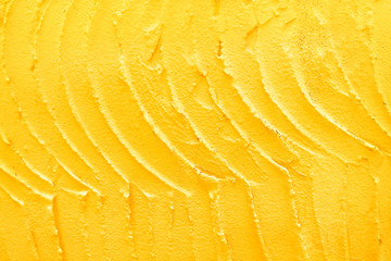 Colorful gold paint wall concrete plastering patterns texture background