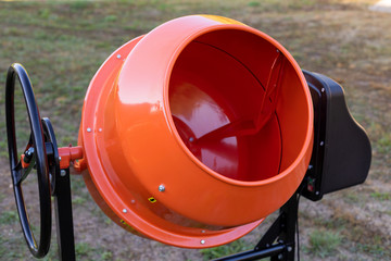  Electric cement mixer