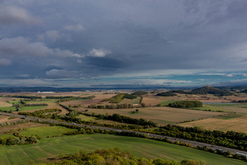 Wanderung rund um die Drei Gleichen im herbstlichen Thüringer Becken - Drei Gleichen/Deutschland