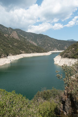 Obraz premium The tau swamp on the route of the ter