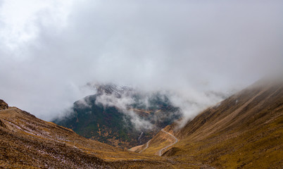 The scenery of Barang Mountain in Ganzi County, Sichuan Province, China