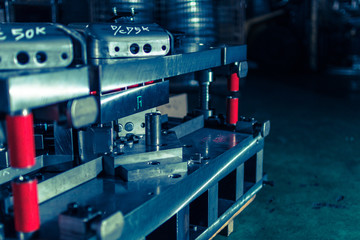 Sheet Metal Stamping Tool Die for Automotive Precision Parts on The Numerical Control Milling...