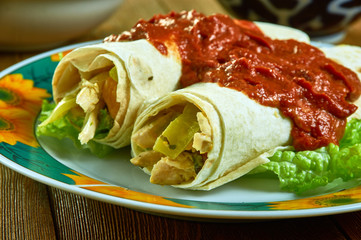 Enchiladas de nopales