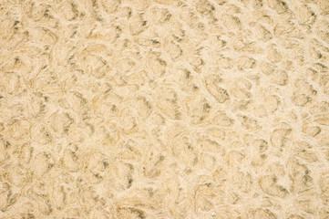 Wave pattern sand with shallow ripples in a full-frame textured natural ocean background