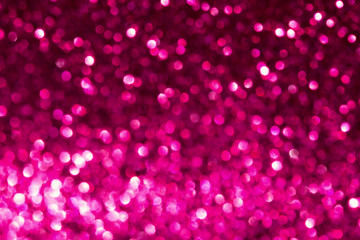 Abstract bokeh background. Defocused christmas lights. Party, holiday and festive concept