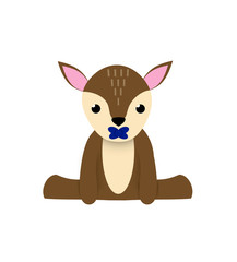 It's a boy concept with baby reindeer.