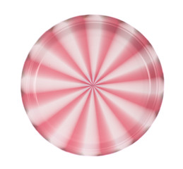 Red white round abstract vortex background, spiral wallpaper