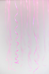pink curve line background element , valentine