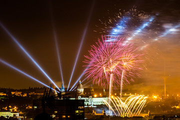 Fuegos artificiales Barcelona