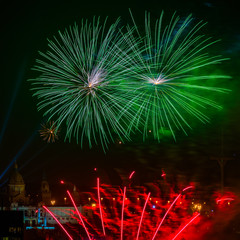 Fuegos artificiales Barcelona