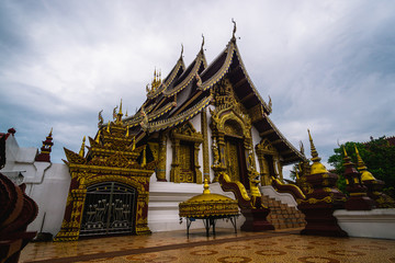 Der Wat Rajamontean Tempel, Chiang Mai, Thailand