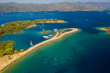 Travel to stunning bays of Gocek, Turkey.