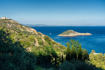 Monte Argentario, promontory on the Tirreno sea in Tuscany