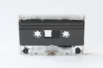 Obraz premium old audio cassette isolated on white background