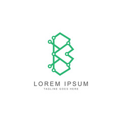 technology logo template