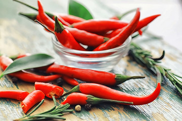 Hot red pepper. Chilean pepper on a black.