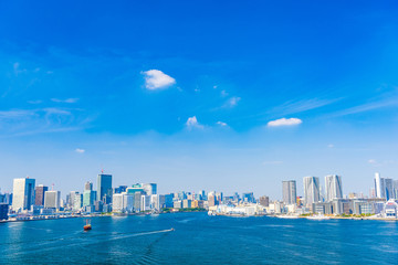 東京の風景 Tokyo city skyline , Japan.