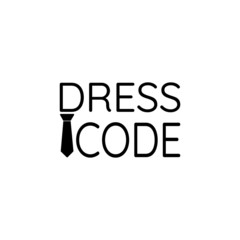 Dress code icon sign vector for t-shirt graphics, banner, fashion prints, slogan tees, stickers, cards,flyer, posters and other creative uses