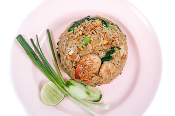 Thai shrimp fried rice
