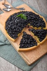 Blueberry tart