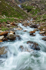 Waterfall in Himalayas
